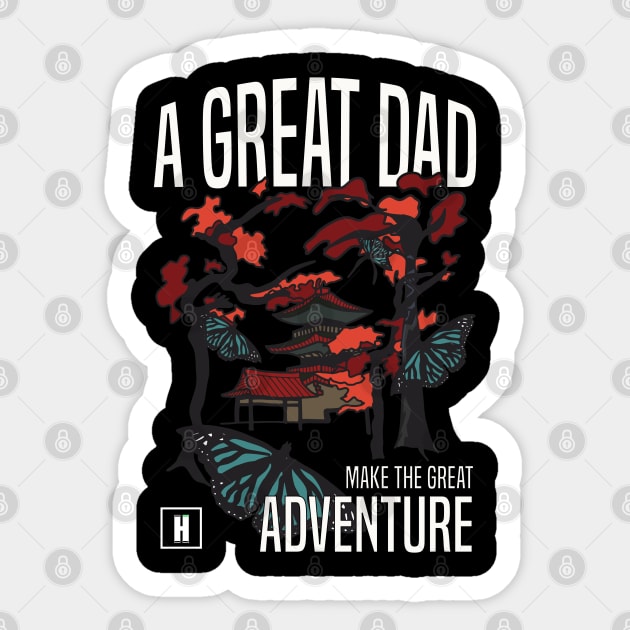 a great dad make great adventure recolor 05 Sticker by HCreatives